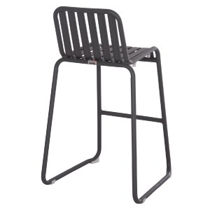 74932 ΣΚΑΜΠΟ ΜΠΑΡ ΑΛΟΥΜΙΝΙΟΥ RACHEL HM6341.01 ΓΚΡΙ 47x56,5x98,5Υεκ.