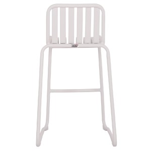 74933 ΣΚΑΜΠΟ ΜΠΑΡ ΑΛΟΥΜΙΝΙΟΥ RACHEL HM6341.02 ΛΕΥΚΟ 47x56,5x98,5Υεκ.