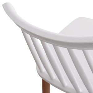 74937 ΣΕΤ ΤΡΑΠΕΖΑΡΙΑΣ 5ΤΜΧ MINIMAL HM21172 MDF TOP ΣΕ ΛΕΥΚΟ-ΣΚΕΛΕΤΟΣ ΣΕ ΦΥΣΙΚΟ ΞΥΛΟΥ