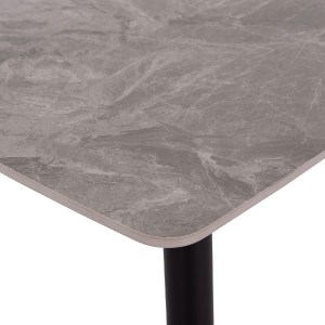 74943 ΤΡΑΠΕΖΙ RAVEN HM18150.13 ΚΕΡΑΜΙΚΟ TOP ΜΕ ΟΨΗ ΓΚΡΙ ΜΑΡΜΑΡΟ 160x80x74Υεκ.