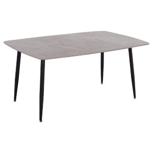 74943 ΤΡΑΠΕΖΙ RAVEN HM18150.13 ΚΕΡΑΜΙΚΟ TOP ΜΕ ΟΨΗ ΓΚΡΙ ΜΑΡΜΑΡΟ 160x80x74Υεκ.