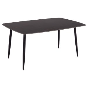 74944 ΤΡΑΠΕΖΙ RAVEN HM18150.02 ΚΕΡΑΜΙΚΟ TOP ΜΕ ΟΨΗ ΜΑΥΡΟ ΜΑΡΜΑΡΟ 160x80x74Υεκ.