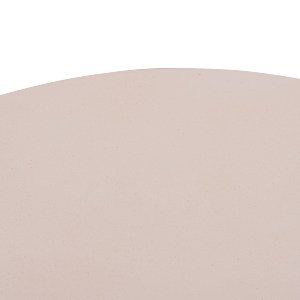 74945 ΤΡΑΠΕΖΙ ΣΑΛΟΝΙΟΥ ANNA HM18157.02 FIBER CEMENT ΛΕΥΚΟ-ΦΥΣΙΚΟ RATTAN--Φ92x44.5Υεκ