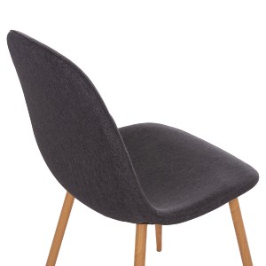 74951 ΣΕΤ ΤΡΑΠΕΖΑΡΙΑΣ 5ΤΜΧ MINARDO HM21179 MDF TOP ΣΕ ΜΑΥΡΟ--ΣΚΟΥΡΟ ΓΚΡΙ ΥΦΑΣΜΑ