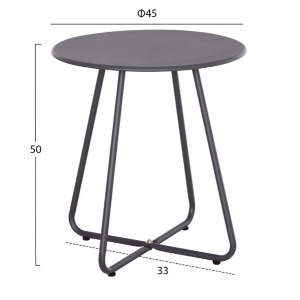 74956 ΣΕΤ LOUNGE 3TMX ΕΞ.ΧΩΡΟΥ PONY HM21193 ΜΕΤΑΛΛΟ ΣΕ ΓΚΡΙ--ΣΥΝΘ.RATTAN ΣΕ ΛΕΥΚΟ-ΜΑΥΡΟ