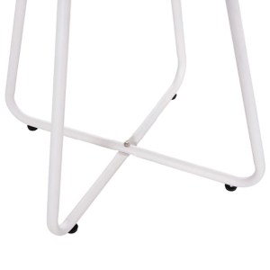 74957 ΣΕΤ LOUNGE 3TMX ΕΞ.ΧΩΡΟΥ PONY HM21193.02 ΜΕΤΑΛΛΟ ΚΑΙ ΣΥΝΘ.RATTAN ΣΕ ΛΕΥΚΟ-ΜΑΥΡΟ