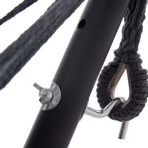 74959 ΑΙΩΡΑ CRAVE HM6304.01 ΑΝΘΡΑΚΙ ΜΕΤΑΛΛΙΚΟΣ ΣΚΕΛΕΤΟΣ-ΣΚΟΥΡΟ ΓΚΡΙ ΥΦΑΣΜΑ 265x93x105Υεκ
