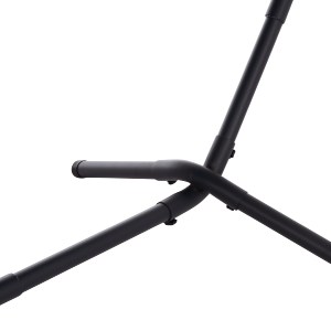 74960 ΑΙΩΡΑ CRAVE HM6304.02 ΑΝΘΡΑΚΙ ΜΕΤΑΛΛΙΚΟΣ ΣΚΕΛΕΤΟΣ--ΜΠΕΖ ΥΦΑΣΜΑ 265x93x105Υεκ