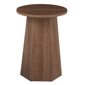 75020 ΤΡΑΠΕΖΙ ΣΑΛΟΝΙΟΥ CARPEN HM18270 MDF ΜΕ ΕΠΕΝΔΥΣΗ PAPERWOOD Φ40x55.5Υεκ.