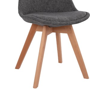 75024 ΣΕΤ ΤΡΑΠΕΖΑΡΙΑΣ 5ΤΜΧ VEGAS HM21177 MDF TOP ΣΕ ΓΚΡΙ--ΥΦΑΣΜΑ ΣΕ ΓΚΡΙ
