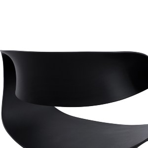 75031 ΣΕΤ ΤΡΑΠΕΖΑΡΙΑΣ 5ΤΜΧ MAGGIE HM21187 MDF TOP & ΠΟΛΥΠΡΟΠΥΛΕΝΙΟ ΣΕ ΜΑΥΡΟ ΧΡΩΜΑ
