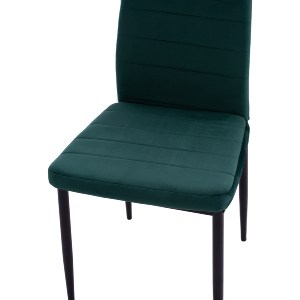 75034 ΣΕΤ ΤΡΑΠΕΖΑΡΙΑΣ 5ΤΜΧ LADY HM21199.03 ΓΥΑΛΙ--ΜΕΤΑΛΛΟ ΣΕ ΜΑΥΡΟ & ΒΕΛΟΥΔΟ ΚΥΠΑΡΙΣΣΙ