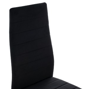 75035 ΣΕΤ ΤΡΑΠΕΖΑΡΙΑΣ 5ΤΜΧ LADY HM21199.04 ΓΥΑΛΙ--ΜΕΤΑΛΛΟ & ΒΕΛΟΥΔΟ ΣΕ ΜΑΥΡΟ