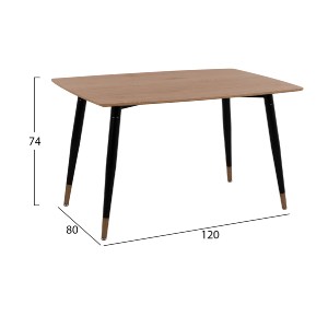 75041 ΣΕΤ ΤΡΑΠΕΖΑΡΙΑΣ 5ΤΜΧ ALIZA HM11196.01 MDF TOP-ΒΕΛΟΥΔΟ ΓΚΡΙ & ΜΕΤΑΛΛΟ ΜΑΥΡΟ
