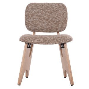 75052 ΚΑΡΕΚΛΑ ΤΡΑΠΕΖΑΡΙΑΣ BELLISI HM18248.01 ΚΑΦΕ ΥΦΑΣΜΑ-PLYWOOD ΧΡΩΜΑ ΔΡΥΟΣ 53x56x78Υεκ.
