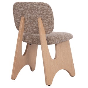 75052 ΚΑΡΕΚΛΑ ΤΡΑΠΕΖΑΡΙΑΣ BELLISI HM18248.01 ΚΑΦΕ ΥΦΑΣΜΑ-PLYWOOD ΧΡΩΜΑ ΔΡΥΟΣ 53x56x78Υεκ.