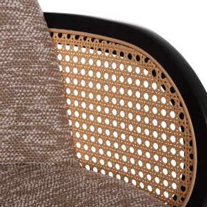 75059 ΠΟΛΥΘΡΟΝΑ ΤΡΑΠΕΖΑΡΙΑΣ BECKER HM18246.03 PLYWOOD ΜΑΥΡΟ--ΚΑΦΕ ΥΦΑΣΜΑ 54x62x79Υεκ.