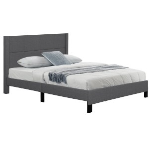 75101 ΚΡΕΒΑΤΙ TRILLOP HM666.12 ΓΚΡΙ ΥΦΑΣΜΑ ΓΙΑ ΣΤΡΩΜΑ 160X200εκ.