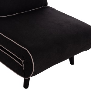 75146 ΠΟΛΥΘΡΟΝΑ ΚΡΕΒΑΤΙ BRAXTON HM8425.03 ΜΑΥΡΟ ΥΦΑΣΜΑ 78x88x78Υεκ.