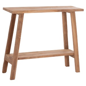 75149 ΚΟΝΣΟΛΑ TALIBER HM18256 ΞΥΛΟ TEAK ΣΕ ΦΥΣΙΚΟ ΧΡΩΜΑ 90x30x77Υεκ.