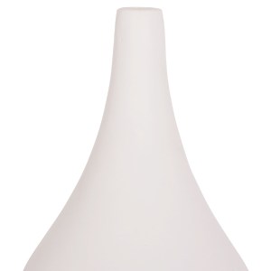 75160 ΕΠΙΤΡΑΠΕΖΙΟ ΔΙΑΚΟΣΜΗΤΙΚΟ ΒΑΖΟ DENI HM4663.02S ΤΕΡΑΚΟΤΑ ΣΕ ΛΕΥΚΟ--Φ15x27Υεκ.