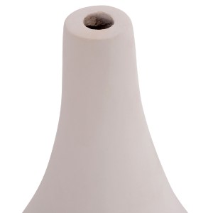 75160 ΕΠΙΤΡΑΠΕΖΙΟ ΔΙΑΚΟΣΜΗΤΙΚΟ ΒΑΖΟ DENI HM4663.02S ΤΕΡΑΚΟΤΑ ΣΕ ΛΕΥΚΟ--Φ15x27Υεκ.