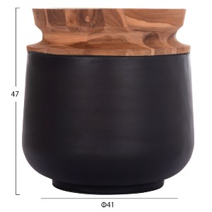 75193 ΔΙΑΚΟΣΜΗΤΙΚΑ ΒΑΖΑ ΔΑΠΕΔΟΥ 2ΤΜΧ LINTER HM21140.01 FIBER CEMENT ΜΑΥΡΟ-ΞΥΛΟ ΤΕΑΚ 47Υ & 60Υεκ