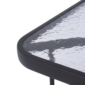 75213 ΣΕΤ ΤΡΑΠΕΖΑΡΙΑΣ 5ΤΜΧ SWIFTER HM21222 ΚΑΡΕΚΛΕΣ ΜΕΤΑΛΙΚΕΣ & ΤΡΑΠΕΖΙ 110x60 ΓΚΡΙ
