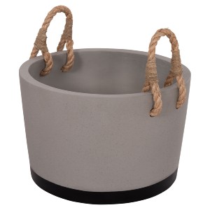 75224 ΓΛΑΣΤΡΑ ΕΣ. ΧΩΡΟΥ ΣΕΙΡΑ TRYLL HM4690L FIBER CEMENT ΓΚΡΙ & ΣΧΟΙΝΙ Φ40x25,5Υεκ.