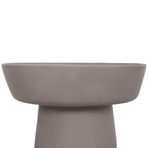 75229 ΤΡΑΠΕΖΙ ΣΑΛΟΝΙΟΥ PIRSON HM18155.03 FIBER CEMENT ΣΕ ΓΚΡΙ--Φ60x36Υεκ.