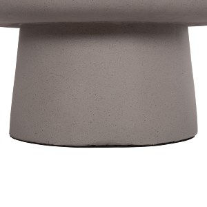 75229 ΤΡΑΠΕΖΙ ΣΑΛΟΝΙΟΥ PIRSON HM18155.03 FIBER CEMENT ΣΕ ΓΚΡΙ--Φ60x36Υεκ.