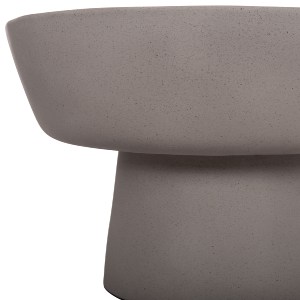 75229 ΤΡΑΠΕΖΙ ΣΑΛΟΝΙΟΥ PIRSON HM18155.03 FIBER CEMENT ΣΕ ΓΚΡΙ--Φ60x36Υεκ.