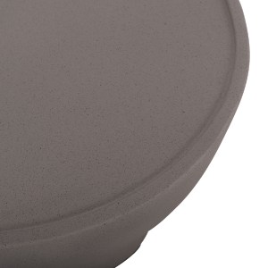 75229 ΤΡΑΠΕΖΙ ΣΑΛΟΝΙΟΥ PIRSON HM18155.03 FIBER CEMENT ΣΕ ΓΚΡΙ--Φ60x36Υεκ.