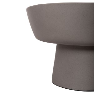 75229 ΤΡΑΠΕΖΙ ΣΑΛΟΝΙΟΥ PIRSON HM18155.03 FIBER CEMENT ΣΕ ΓΚΡΙ--Φ60x36Υεκ.