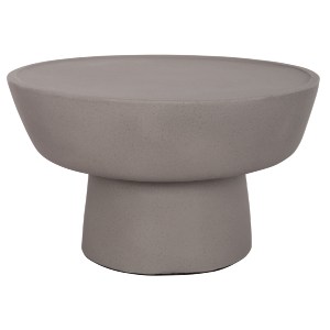 75229 ΤΡΑΠΕΖΙ ΣΑΛΟΝΙΟΥ PIRSON HM18155.03 FIBER CEMENT ΣΕ ΓΚΡΙ--Φ60x36Υεκ.