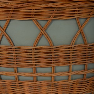 75232 ΤΡΑΠΕΖΙ ΣΑΛΟΝΙΟΥ VILHENA HM18165 FIBER CEMENT ΠΡΑΣΙΝΟ-RATTAN ΦΥΣΙΚΟ Φ56x47Υεκ.