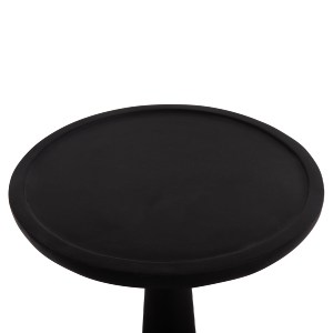 75235 ΒΟΗΘΗΤΙΚΟ ΤΡΑΠΕΖΙ ΓΙΑ ΛΑΜΠΑΤΕΡ TORG HM18170.01 FIBER CEMENT ΜΑΥΡΟ Φ41x62Υεκ.