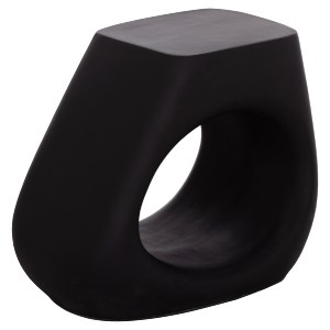 75236 ΣΚΑΜΠΟ ΣΑΛΟΝΙΟΥ LANS HM4691.01 FIBER CEMENT ΣΕ ΜΑΥΡΟ--58x28x45.5Υεκ.