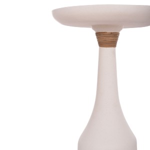 75238 ΒΟΗΘΗΤΙΚΟ ΤΡΑΠΕΖΙ ΓΙΑ ΛΑΜΠΑΤΕΡ TORG HM18170.02 FIBER CEMENT ΛΕΥΚΟ Φ41x62Υεκ.