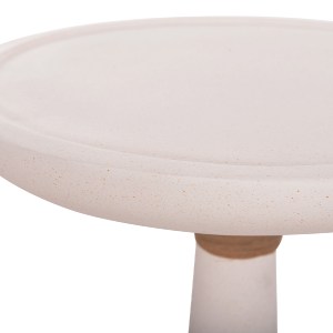 75238 ΒΟΗΘΗΤΙΚΟ ΤΡΑΠΕΖΙ ΓΙΑ ΛΑΜΠΑΤΕΡ TORG HM18170.02 FIBER CEMENT ΛΕΥΚΟ Φ41x62Υεκ.