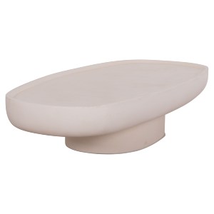 75329 ΤΡΑΠΕΖΙ ΣΑΛΟΝΙΟΥ DESSY HM18153.02 FIBER CEMENT ΣΕ ΛΕΥΚΟ--151x66x30Υεκ.