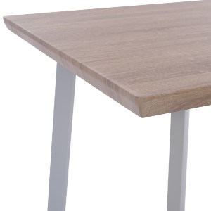 75338 ΣΕΤ ΤΡΑΠΕΖΑΡΙΑΣ 5ΤΜΧ OFIRA HM10634 MDF TOP ΣΕ SONAMA--ΛΕΥΚΕΣ ΚΑΡΕΚΛΕΣ