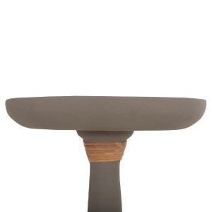 75471 ΒΟΗΘΗΤΙΚΟ ΤΡΑΠΕΖΙ ΓΙΑ ΛΑΜΠΑΤΕΡ TORG HM18170.03 FIBER CEMENT ΓΚΡΙ Φ41x62Υεκ.