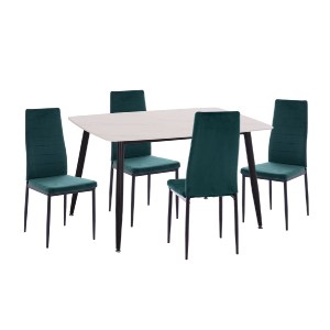 75480 ΣΕΤ ΤΡΑΠΕΖΑΡΙΑΣ 5ΤΜΧ RAVEN HM21265.01 ΚΕΡΑΜΙΚΟ TOP ΛΕΥΚΟ ΜΑΡΜΑΡΟ--ΒΕΛΟΥΔΟ ΚΥΠΑΡΙΣΣΙ