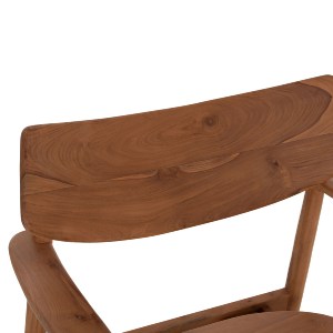75483 ΠΟΛΥΘΡΟΝΑ LOUNGE RANGER HM18255.01 ΞΥΛΟ TEAK ΣΕ ΦΥΣΙΚΟ 70x73x73Υεκ.