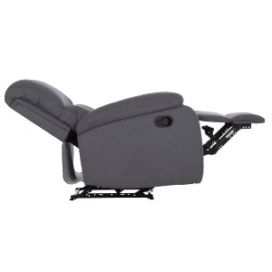 75530 ΠΟΛΥΘΡΟΝΑ RELAX DIONI HM3296.01 ΓΚΡΙ ΥΦΑΣΜΑ 81x94x97Υεκ.