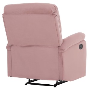 75531 ΠΟΛΥΘΡΟΝΑ RELAX DIONI HM3296.02 ΡΟΖ ΒΕΛΟΥΔΟ 81x94x97Υεκ.