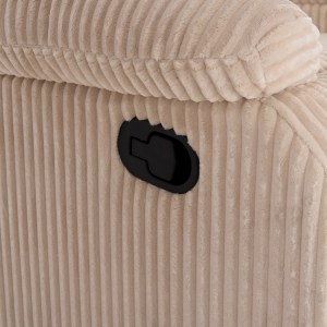 75533 ΠΟΛΥΘΡΟΝΑ RELAX DIONI HM3296.12 ΜΠΕΖ ΡΙΓΕ ΥΦΑΣΜΑ 85x90x100Υεκ.