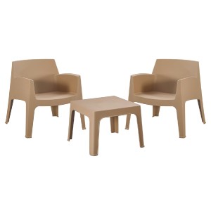 75555 ΣΕΤ LOUNGE 3ΤΜΧ SLEEK HM21274.03 ΚΑΠΟΥΤΣΙΝΟ ΠΟΛΥΠΡΟΠΥΛΕΝΙΟ