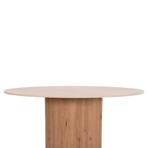 75592 ΤΡΑΠΕΖΙ ΤΡΑΠΕZΑΡΙΑΣ TWIL HM18324 ΚΕΡΑΜΙΚΟ TOP ΟΨΗ ΤΡΑΒΕΡΤΙΝΑΣ-MDF ΒΑΣΗ Φ120x76Υεκ